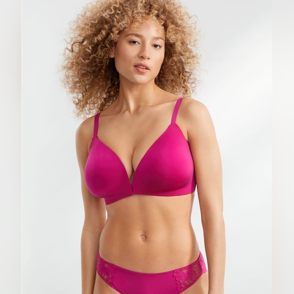 Bare Necessities Fuchsia Bra